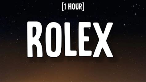 rolex watch with a dab of ranch|Rolex song lyrics.